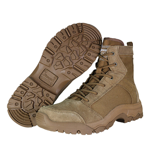 Hanagal悍戈野外徒步靴男女中帮防沙透气户外训练鞋战术马丁通勤