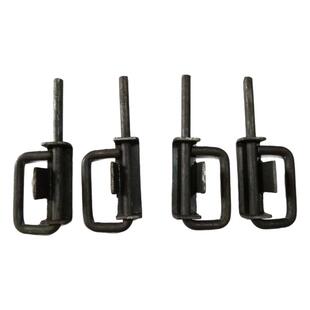 工位器具门框顶盖定位插销护手圆钢防夹手插销拉手铁板焊接门栓