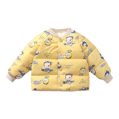 儿童羽绒服棉服纸样服装裁剪样板