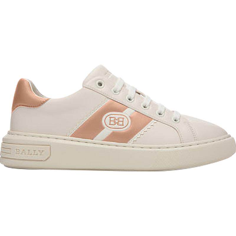 Bally/巴利时尚女士小白鞋