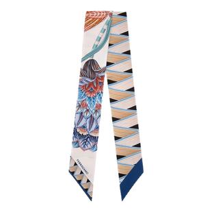 【3期免息】FERRAGAMO菲拉格慕女士Giada印花桑蚕丝束发带