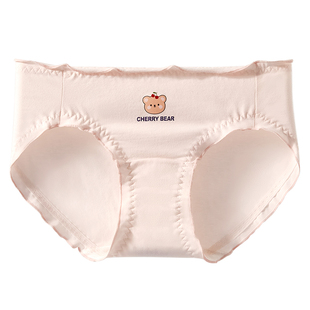 恒源祥内裤女童初中生全棉裆7A级抗菌透气2025新款女士纯棉三角裤