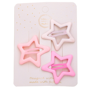 儿童星星碎发小卡子女发夹宝宝发卡2025新款夹子女童头饰女孩发饰