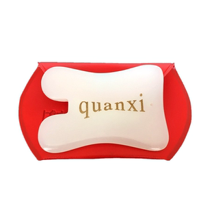 全息白玉刮痧板 玉石刮痧板面部美容弯板 脸部经络拨筋腿部胳膊刮