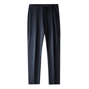 裤子男休闲裤卡其色加绒冬季宽松直筒大码土厚款polo商务长裤