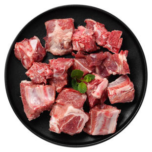 恩施土黑猪排骨块肋排块土猪仔排大骨头多肉排骨段脊骨块4斤