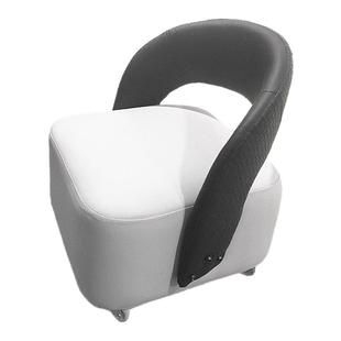 油蜡皮万向轮小凳子溜溜椅客厅沙发凳矮凳带轮子轻奢换鞋凳家用凳