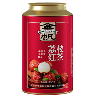 金帆牌荔枝红茶Plus版果肉升级款春茶新茶耐泡回甘送礼品袋
