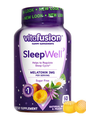 vitafusion褪黑素维生素保健软糖