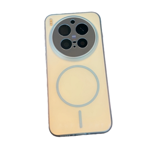 半透明磁吸软壳适用vivox300手机壳新款超薄冰雾磨砂x300pro高级感x200s镜头全包s50promini防摔防指纹保护套