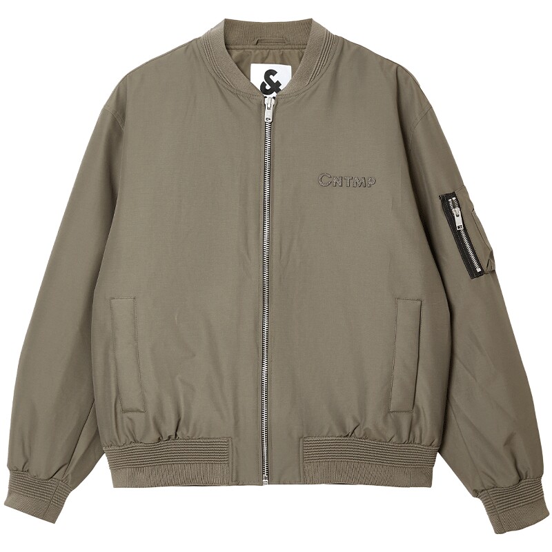 杰克琼斯宽松棉服棒球领