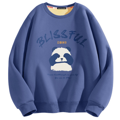 真维斯青少年加绒加厚卫衣秋冬款