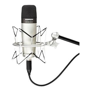 samson C01电容麦克风心型大振膜录音主播K歌直播聊天语音用话筒