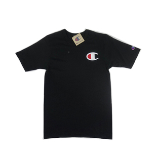 现货美版Champion Life 胶印大C字母刺绣logo短袖T恤男女情侣 潮
