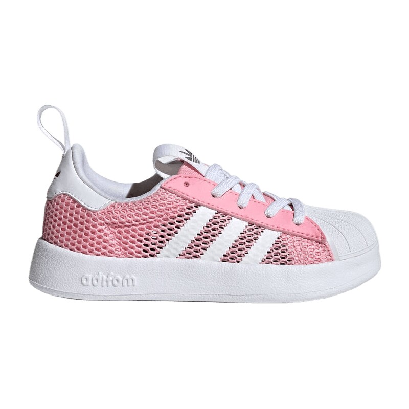 adidas阿迪达斯三叶草小童鞋经典贝壳头板鞋运动鞋IH7059