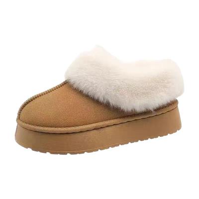 雪地靴冬季毛毛鞋新款加绒加厚