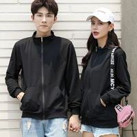 Wy208 Solid Color Zipper Black