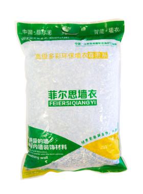 环保无甲醛墙衣纤维涂料