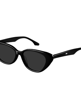 GM墨镜太阳眼镜女士明星同款偏光猫眼防紫外线近视可带度数crella