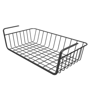 厨房吊柜下挂篮置物架柜子橱柜隔板分层架衣柜悬挂式收纳神器挂架