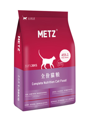 玫斯猫粮10公斤成猫幼猫全价猫粮10kgMETZ官方旗舰款梅斯枚斯田园
