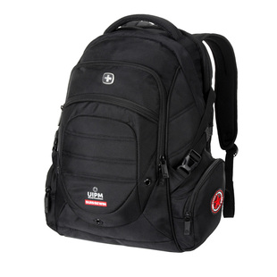 祥兴箱包SUISSEWIN大容量背包户外旅行包结实厚实中学书包电脑包