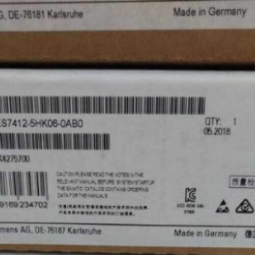 议价6ES7412-5HK06-0AB0 S7-400CPU412-5H中央组件6ES7 412-5HK06