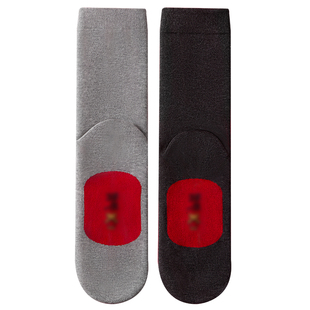 本命年红色袜子男秋冬中筒袜2026马年新年礼物礼盒装脚底红棉袜