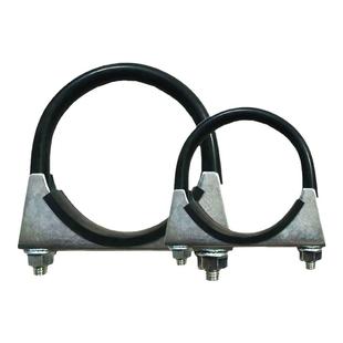 排气管管圆形固定圆管卡扣管夹抱箍胶管底座卡箍圆柱夹具管箍