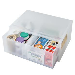 抽屉式大号药箱家庭装医药箱常备药家用大容量药品药物药盒收纳盒