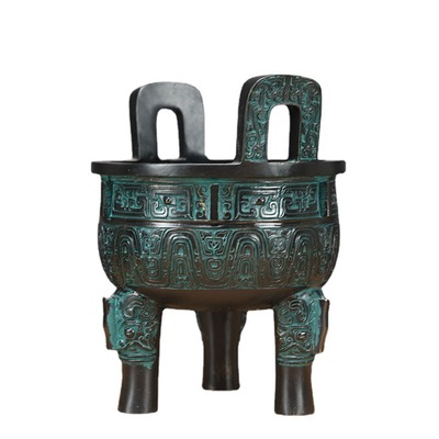 铜鼎摆件客厅办公室装饰品开业