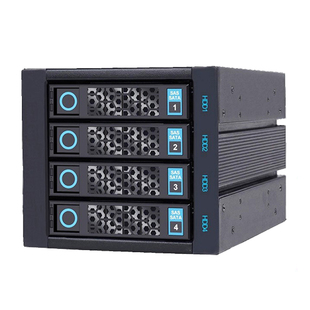 3光驱位转热插拔硬盘模组盒带背板SATA/SAS/U.2硬盘扩展存储5盘位