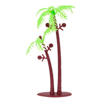 植物情景塑料仿真模型蛋糕装饰