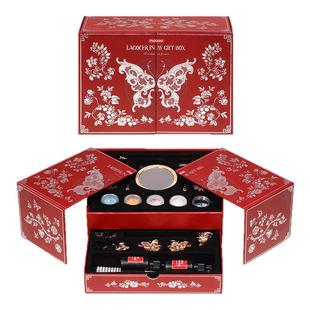 mobee非遗螺钿手工diy材料包发簪首饰胸针礼品盒套装儿童女孩玩具