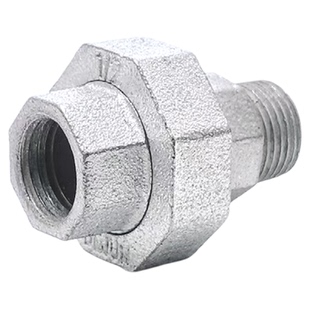 镀锌活结活接头水管内外丝油令20双外丝6自来25内丝32六4分铁油任