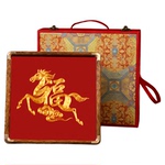 苏州非遗手工盘金苏绣马到成功国风高档摆台新年特色送礼佳品摆件