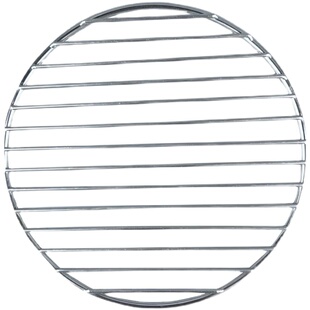 304不锈钢烧烤网圆形熏肉熟食篦子蒸架防糊锅底汤桶网架子压肉网