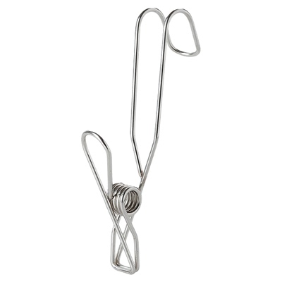 霜山不锈钢带挂钩夹子