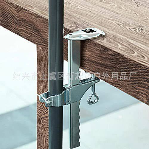 亚马逊热销跨境横竖通用款夹夹子号伞伞固定大户外夹摆摊太阳伞伞