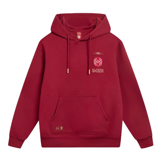 肖战同款|李宁拉链卫衣男2026年新款故宫联名立领套头上衣AWDW463