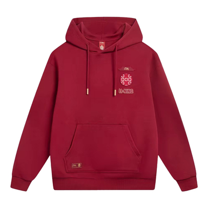 肖战同款|李宁拉链卫衣男2026年新款故宫联名立领套头上衣AWDW463