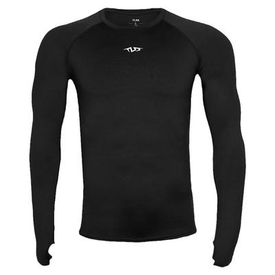 天朗足球TLSS运动LYCRA透气弹力健身运动塑身长袖薄紧身衣TTF2202