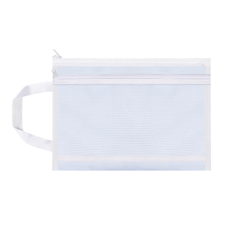 宇希a4网纱透明文件袋考试专用袋子学生准考证资料收纳袋a5双层拉链袋中考高考考试学生分类袋A6笔袋可进考场