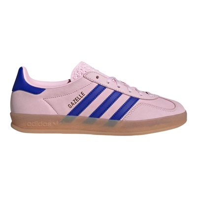 Adidas阿迪达斯Gazelle男女粉蓝色低帮休闲德训鞋T头板鞋 JI1371