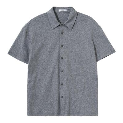 Hualun夏季高级感短袖衬衫男