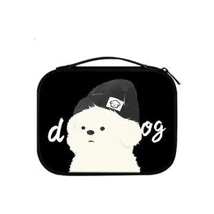 可爱小狗平板收纳包ipad10适用苹果10.9小米华为matepad11电脑Pro12.9寸手提携带e内胆air4键盘袋mini6保护套