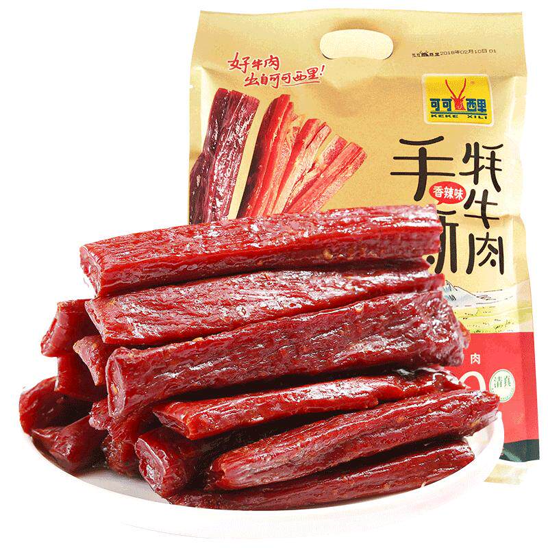 可可西里手撕风干牦牛肉干