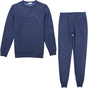 真彩植物纳米绒男士热能保暖内衣套装加绒加厚冬季可内外穿有加肥