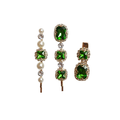 贩卖焦虑｜复古祖母绿虞书欣珍珠