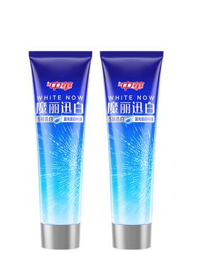 中华魔丽迅白牙膏含氟速效美白